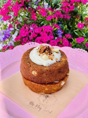 Hummingbird Cake at Oh My Soul in Charlotte