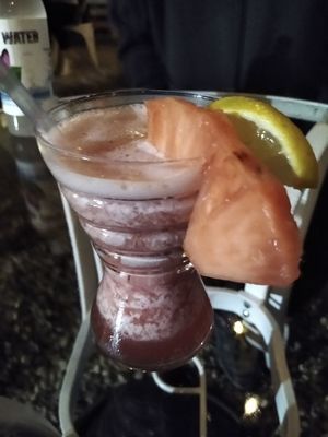 Drink from the bar at Oh My Soul in Charlotte