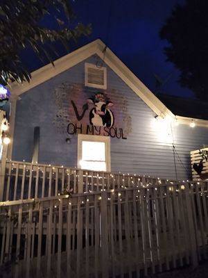 Outside at Oh My Soul in Charlotte