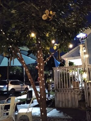 Outside at Oh My Soul in Charlotte