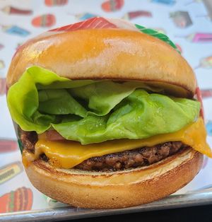 Nomoo burger at Nomoo in Los Angeles