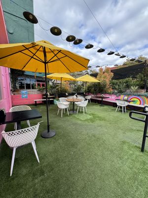 Outdoor Seating   at Nomoo in Los Angeles