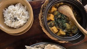 Great food   at Chay Garden in Ho Chi Minh City