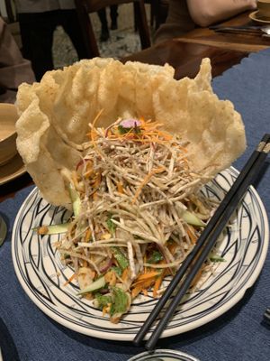 Signature Chay Garden’s Salad  at Chay Garden in Ho Chi Minh City