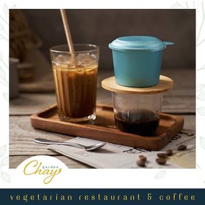 Vietnamese coffee at Chay Garden in Ho Chi Minh City