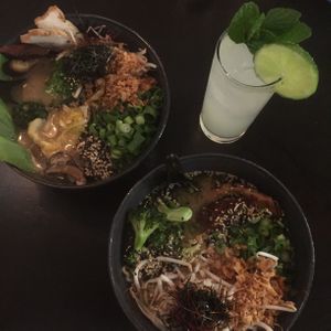 Chicken ramen at i like ramen in Mermaid Beach