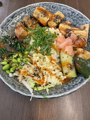 Spicy eggplant  at i like ramen in Mermaid Beach