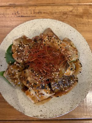 Eggplant   at i like ramen in Mermaid Beach