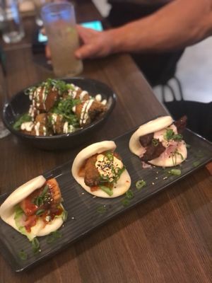 Baos ❤️ at i like ramen in Mermaid Beach