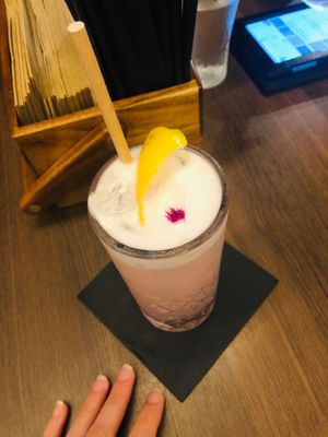 Lychee cocktail at i like ramen in Mermaid Beach