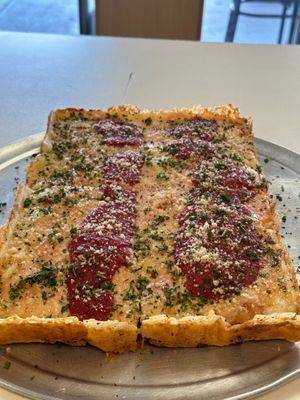 Vegan Detroit Style  at Pizza USA in Bellflower