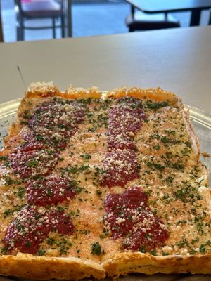 Vegan Detroit Style  at Pizza USA in Bellflower