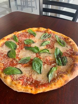 Vegan Margharita at Pizza USA in Bellflower