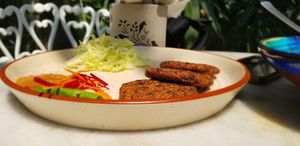 Quinoa tikki at Roastery Coffee House in Hyderabad