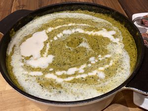 Middle Eastern green chili sauce at Dish of Tomorrow 明日餐桌 - MíngRì CānZhuō in Taichung