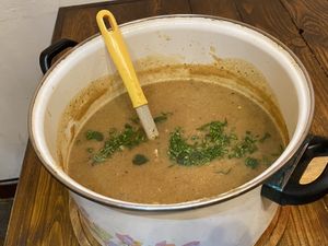 Golden soup at Dish of Tomorrow 明日餐桌 - MíngRì CānZhuō in Taichung