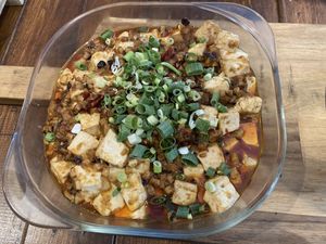 Szechuan Province dish: Mapo tofu at Dish of Tomorrow 明日餐桌 - MíngRì CānZhuō in Taichung
