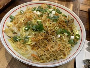 Taiwanese dish: yellow flower gourd vermicelli at Dish of Tomorrow 明日餐桌 - MíngRì CānZhuō in Taichung