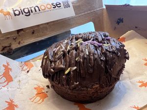 So good I took an extra one to eat the next day!   at bigmoose coffee co in Cardiff