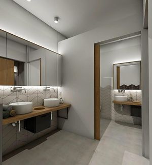 Toilets. Photo by: Pišek Bar on Facebook at Pisek Bar in Celje