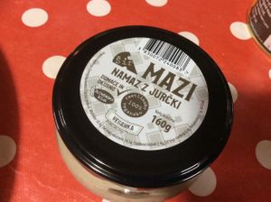 Creamy mushroom spread. at Veganka in Ljubljana