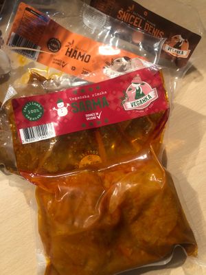 mini haul at Veganka in Ljubljana