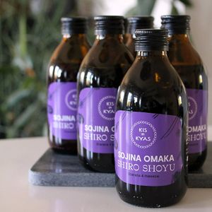 shiro shoyu soy sauce at  Kis in Kvas in Ljubljana