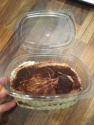 Vegan tiramisu  at Vegitat - Heuwaage in Basel