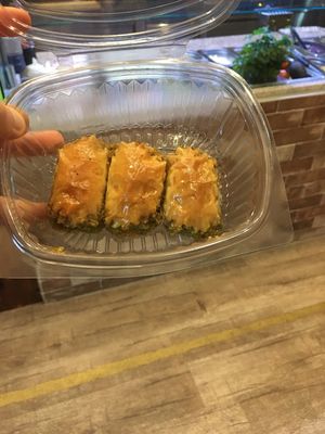 Vegan baklava at Vegitat - Heuwaage in Basel