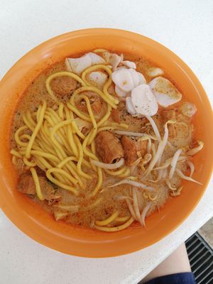 Laksa at Divine Vegetarian Family 添欣素食園 in Northeast Singapore