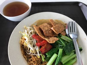 Gan Lao Mian  at Divine Vegetarian Family 添欣素食園 in Northeast Singapore
