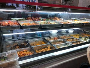 Cai png selection at Divine Vegetarian Family 添欣素食園 in Northeast Singapore