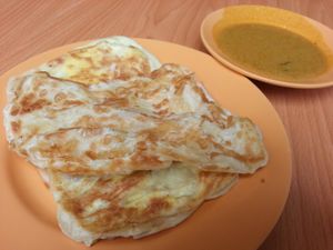Roti Prata at Divine Vegetarian Family 添欣素食園 in Northeast Singapore