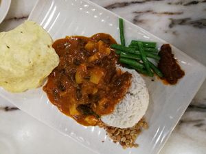 Nasi Lemak at TaraVege in Petaling Jaya