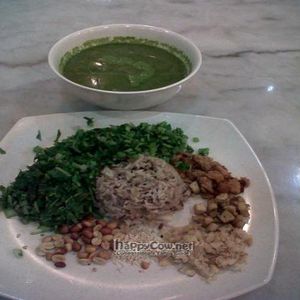 Green Tea Rice at Vegelife Cafe. at TaraVege in Petaling Jaya