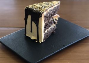 Vegan Snickerdoodle Cake   at Herbivoro in Cancun