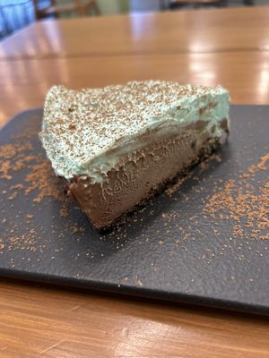 Pastil helado chocolate mente   at Herbivoro in Cancun