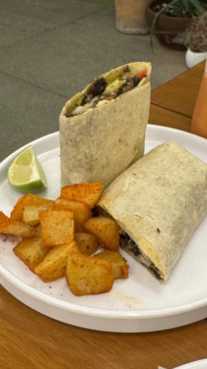 Burrito herbívoro  at Herbivoro in Cancun