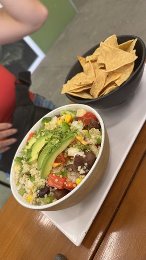 Tex mex  at Herbivoro in Cancun