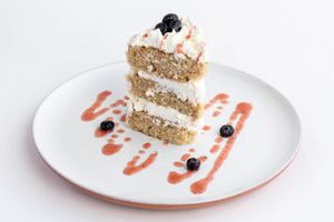 Carrot Cake at Herbivoro in Cancun