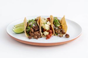 Tacos at Herbivoro in Cancun