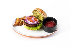 Beyond Burger at Herbivoro in Cancun