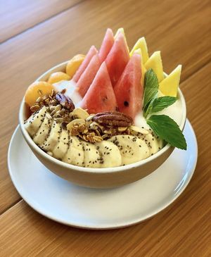 Fruit Bowl at Herbivoro in Cancun