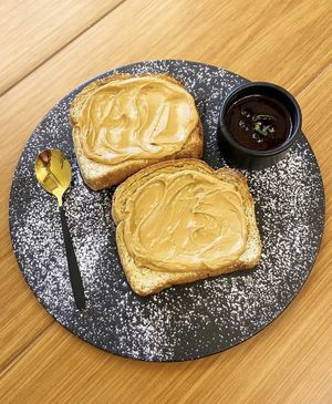 Peanut butter and Jelly at Herbivoro in Cancun