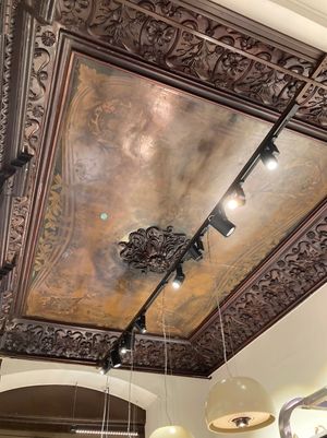 Ceiling  at Chök the Chocolate Kitchen in Barcelona