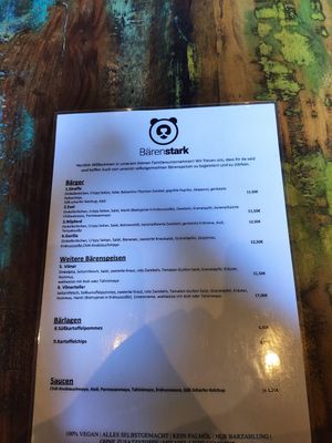 The menu has changed at Bärenstark in Cologne