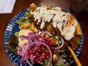 Vöner Teller (super lecker!)  at Bärenstark in Cologne