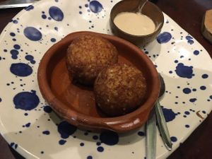 dessert at Bärenstark in Cologne