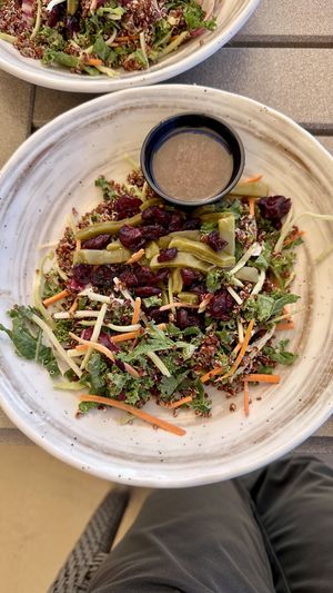Split order, Quinoa Kale salad with prickly pear  at Hyatt Place Lake Powell in Page