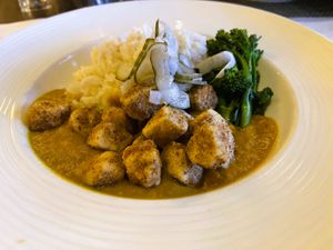 Crispy Tofu Katsu at Victoria's in Pitlochry